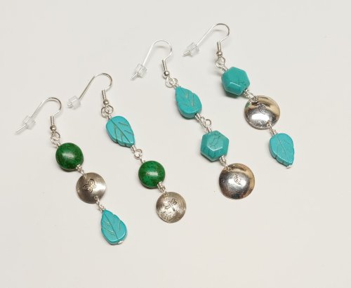 Judy Larson's Easy Asymmetry  - , Inspiration, Design, , Connected sets of wire wrapped beads